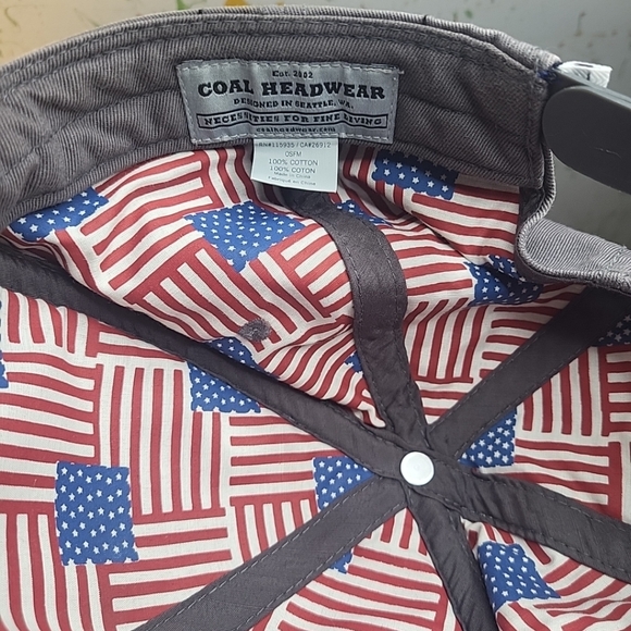 Coal Headwear Eagle Cap Gray Snapback - Picture 3 of 6